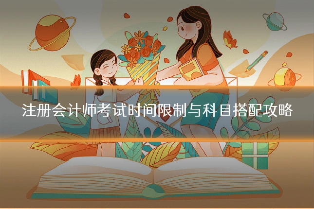 注册会计师考试时间限制与科目搭配攻略