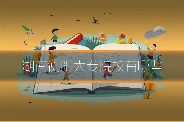 湖南衡阳大专院校有哪些