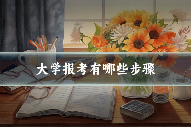 大学报考有哪些步骤
