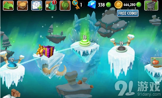 《植物大战僵尸2》冰霜洞穴第18天通关技巧教程
