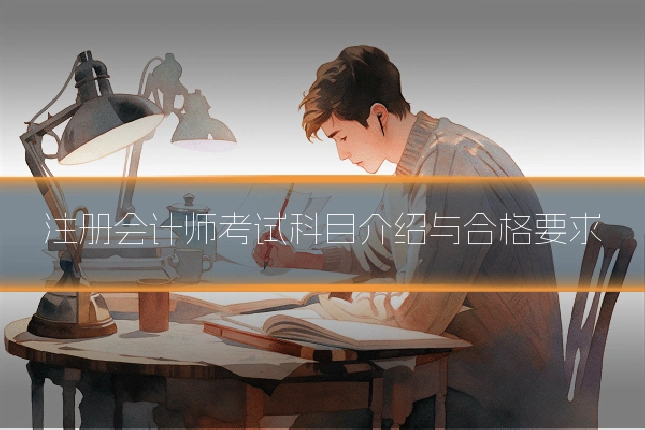 注册会计师考试科目介绍与合格要求
