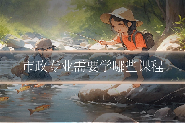 市政专业需要学哪些课程