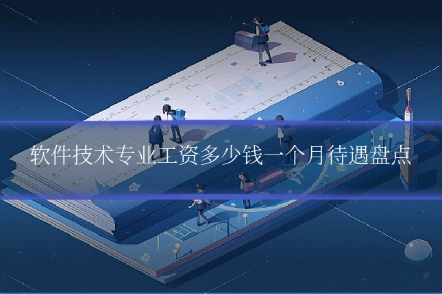 软件技术专业工资多少钱一个月待遇盘点