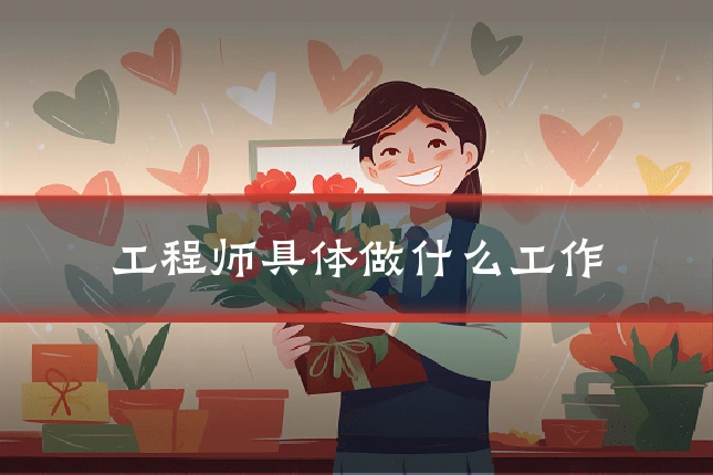 工程师具体做什么工作