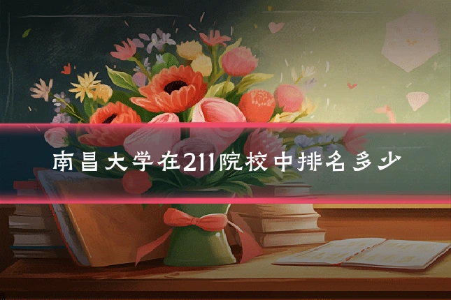南昌大学在211院校中排名多少