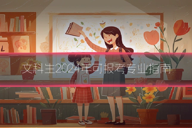 文科生2024年可报考专业指南