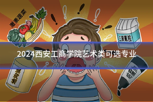 2024西安工商学院艺术类可选专业
