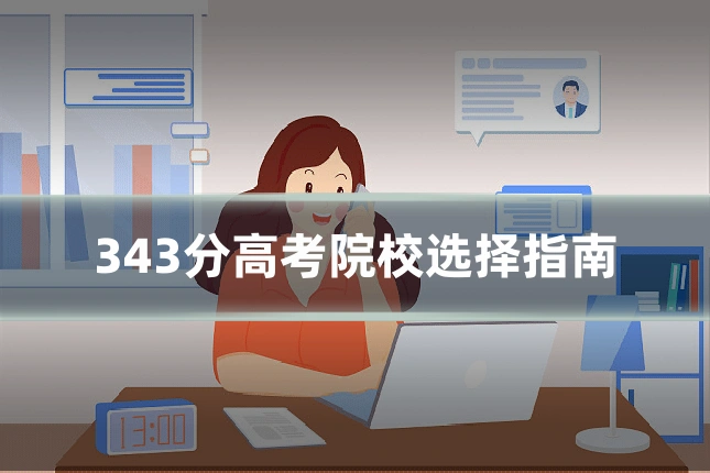 343分高考院校选择指南