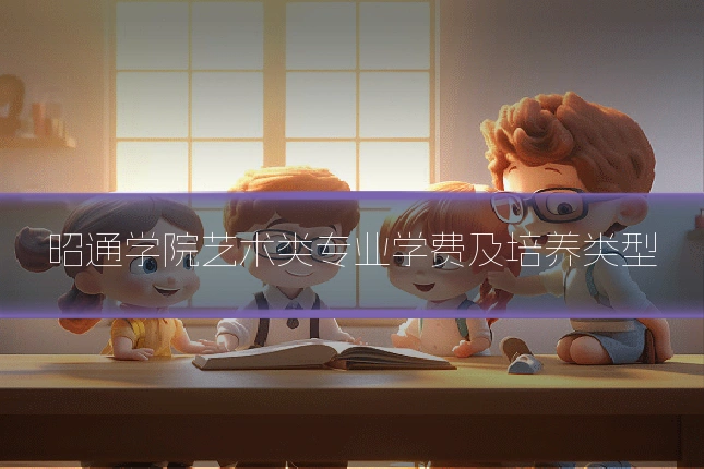 昭通学院艺术类专业学费及培养类型