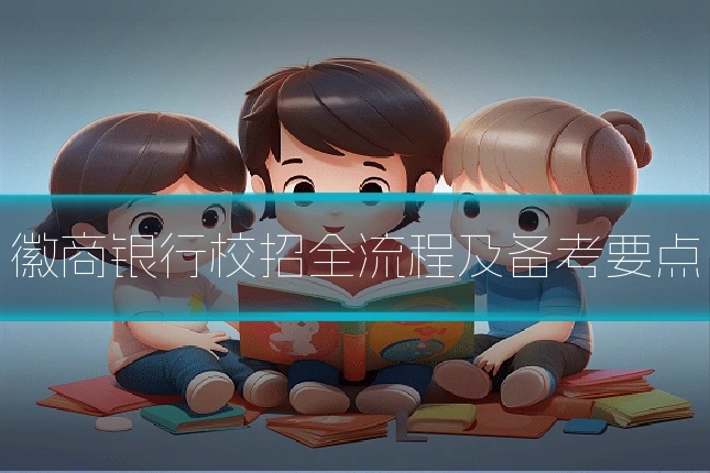 徽商银行校招全流程及备考要点