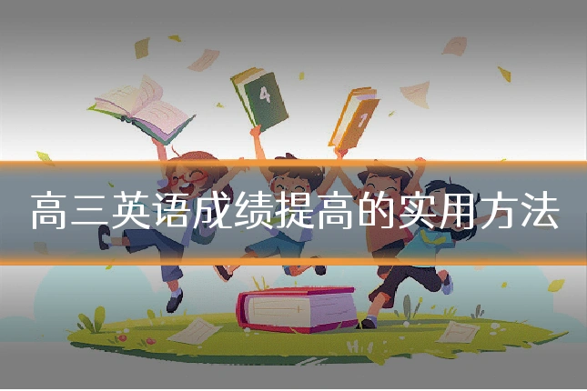 高三英语成绩提高的实用方法