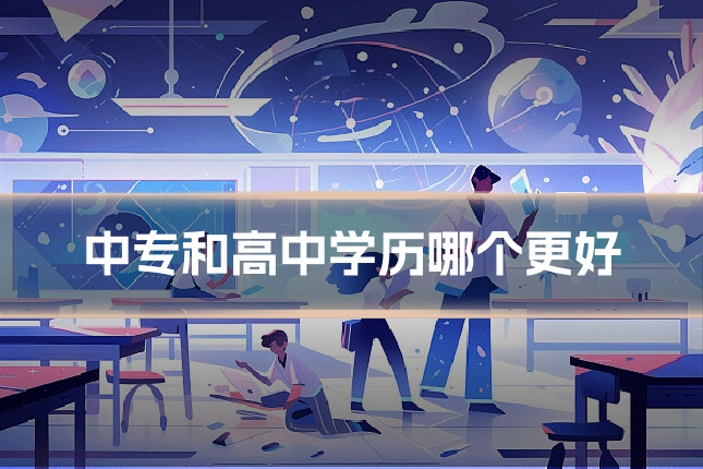 中专和高中学历哪个更好