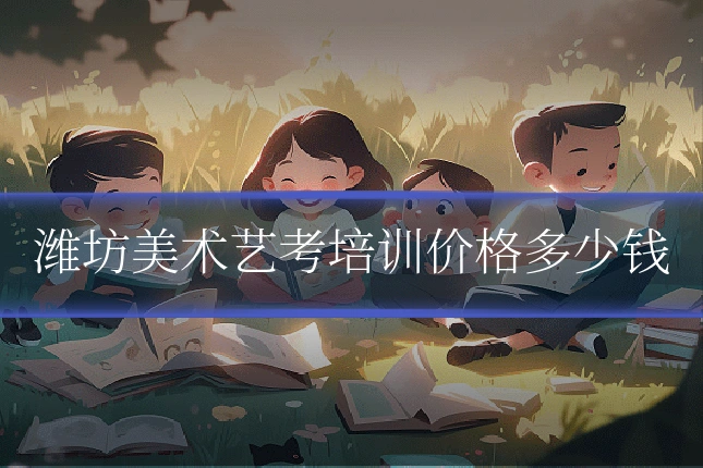 潍坊美术艺考培训价格多少钱