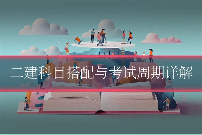 二建科目搭配与考试周期详解