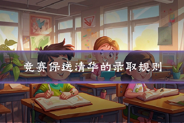 竞赛保送清华的录取规则