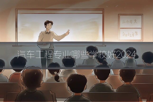 汽车工程专业哪些学校好2024