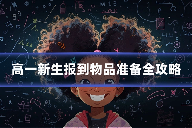 高一新生报到物品准备全攻略