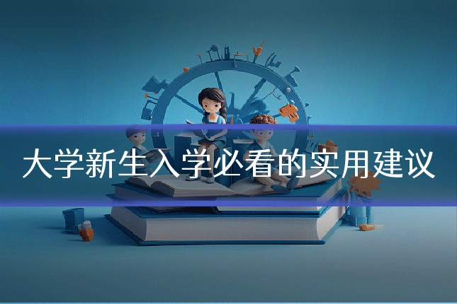 大学新生入学必看的实用建议