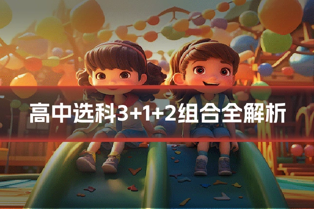 高中选科3+1+2组合全解析