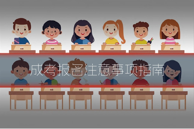 成考报名注意事项指南