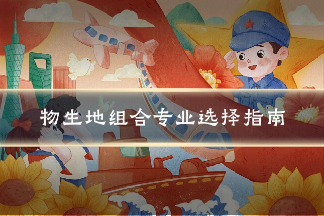 物生地组合专业选择指南