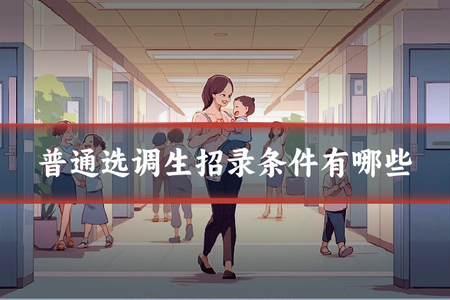 普通选调生招录条件有哪些