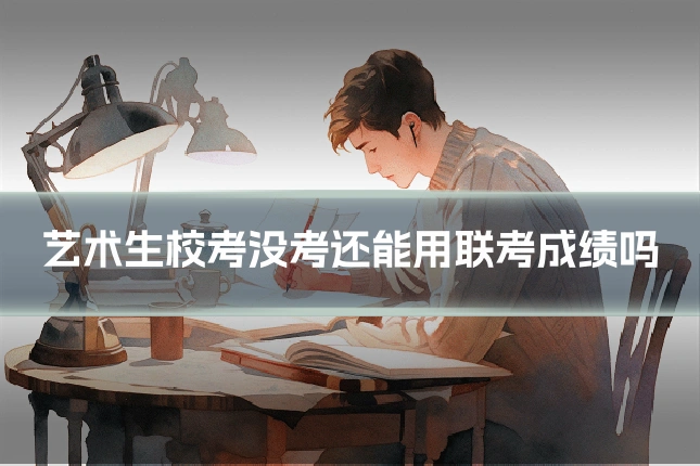 艺术生校考没考还能用联考成绩吗