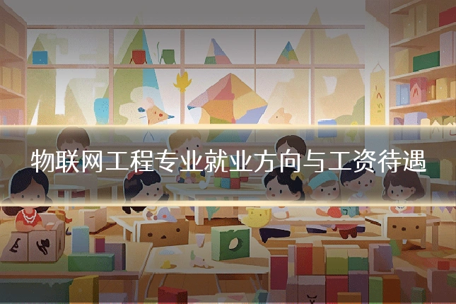 物联网工程专业就业方向与工资待遇