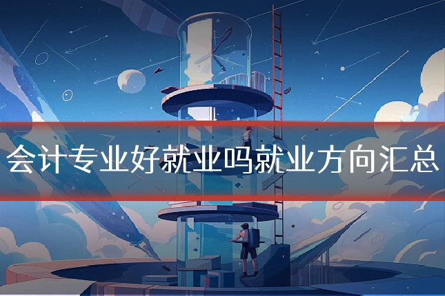 会计专业好就业吗就业方向汇总