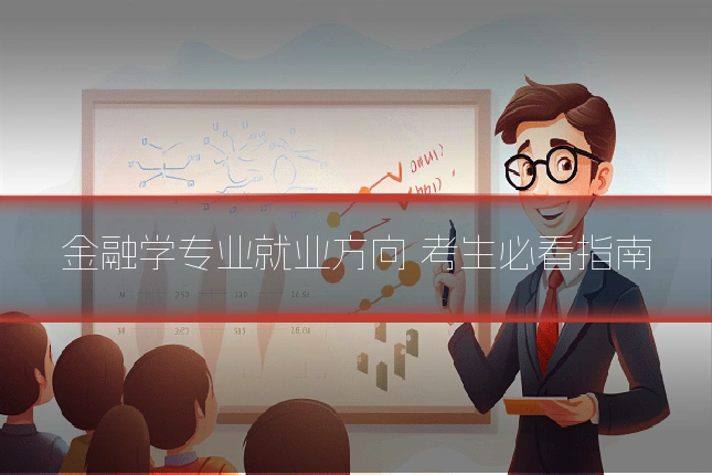 金融学专业就业方向 考生必看指南