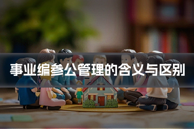 事业编参公管理的含义与区别