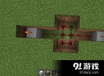 我的世界红石自动门二阶版完整指南