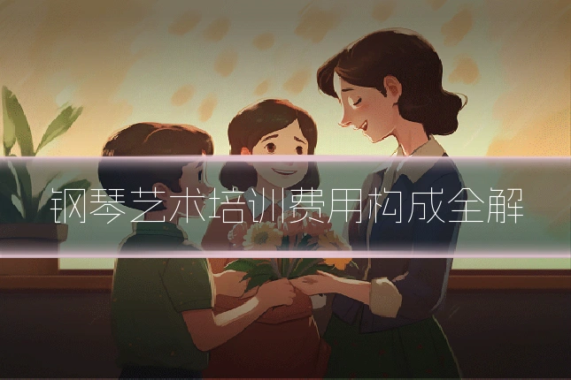 钢琴艺术培训费用构成全解