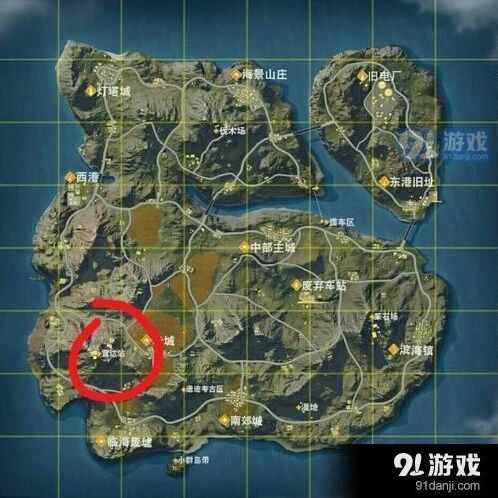 荒野行动雷达站跳伞与打法技巧