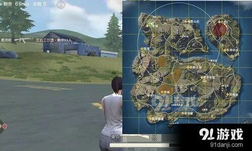 荒野行动灯塔城玩法攻略，地图资源详细指南