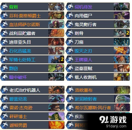 炉石传说瓦莉拉宇宙随从贼卡组指南