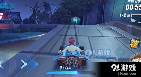 QQ飞车月光之城甩尾漂移教程