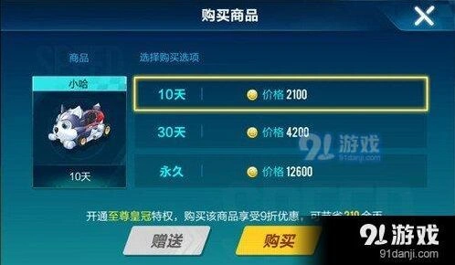 QQ飞车C级车小哈永久版 12600金币值得买吗