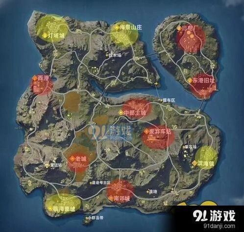 荒野行动雾天落点选择心得