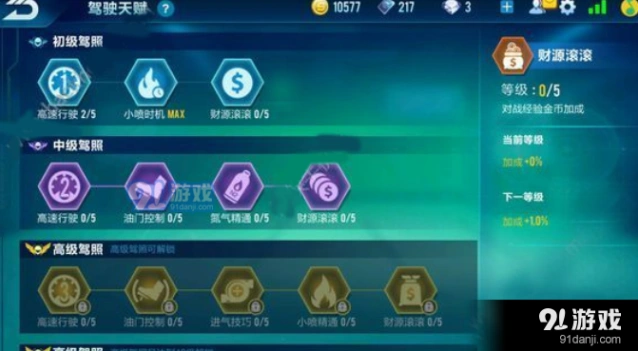 QQ飞车手游天赋系统叠加全教程