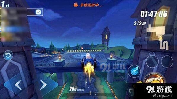 QQ飞车沉睡森林近路选择攻略