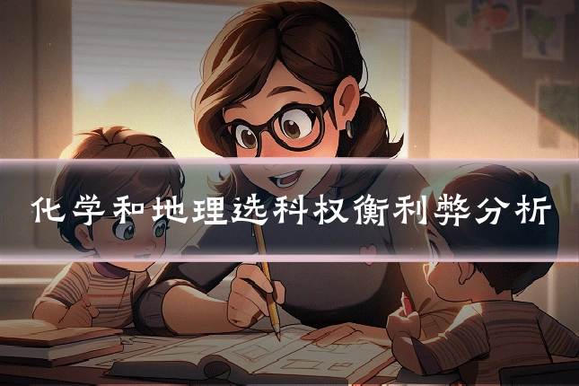 化学和地理选科权衡利弊分析