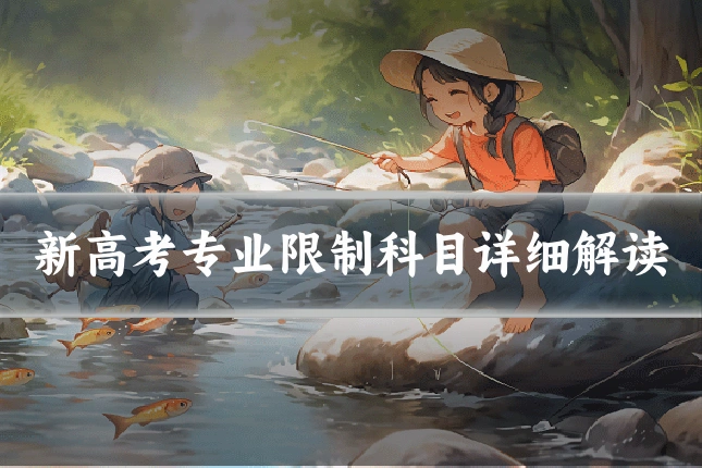 新高考专业限制科目详细解读