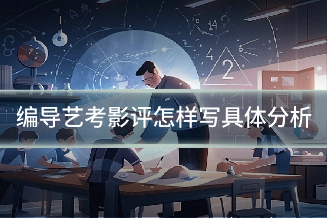编导艺考影评怎样写具体分析