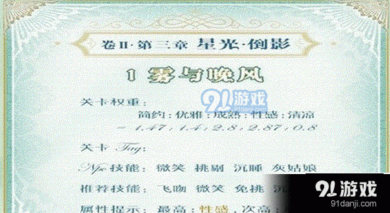 奇迹暖暖第二卷3-1详细攻略高分搭配