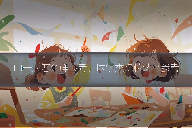 山一大怎么样报考,医学类院校选择参考