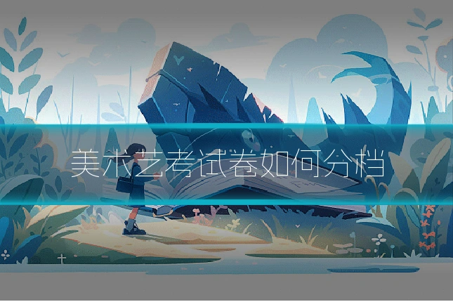 美术艺考试卷如何分档