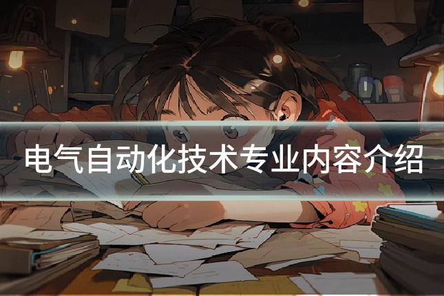 电气自动化技术专业内容介绍