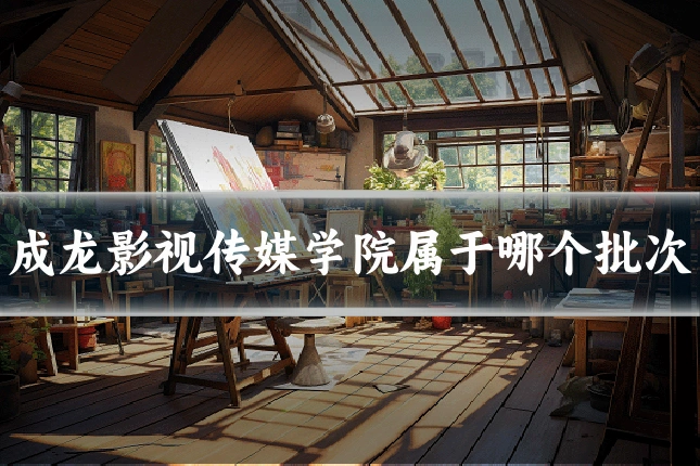 成龙影视传媒学院属于哪个批次