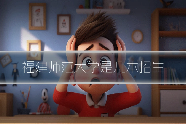 福建师范大学是几本招生